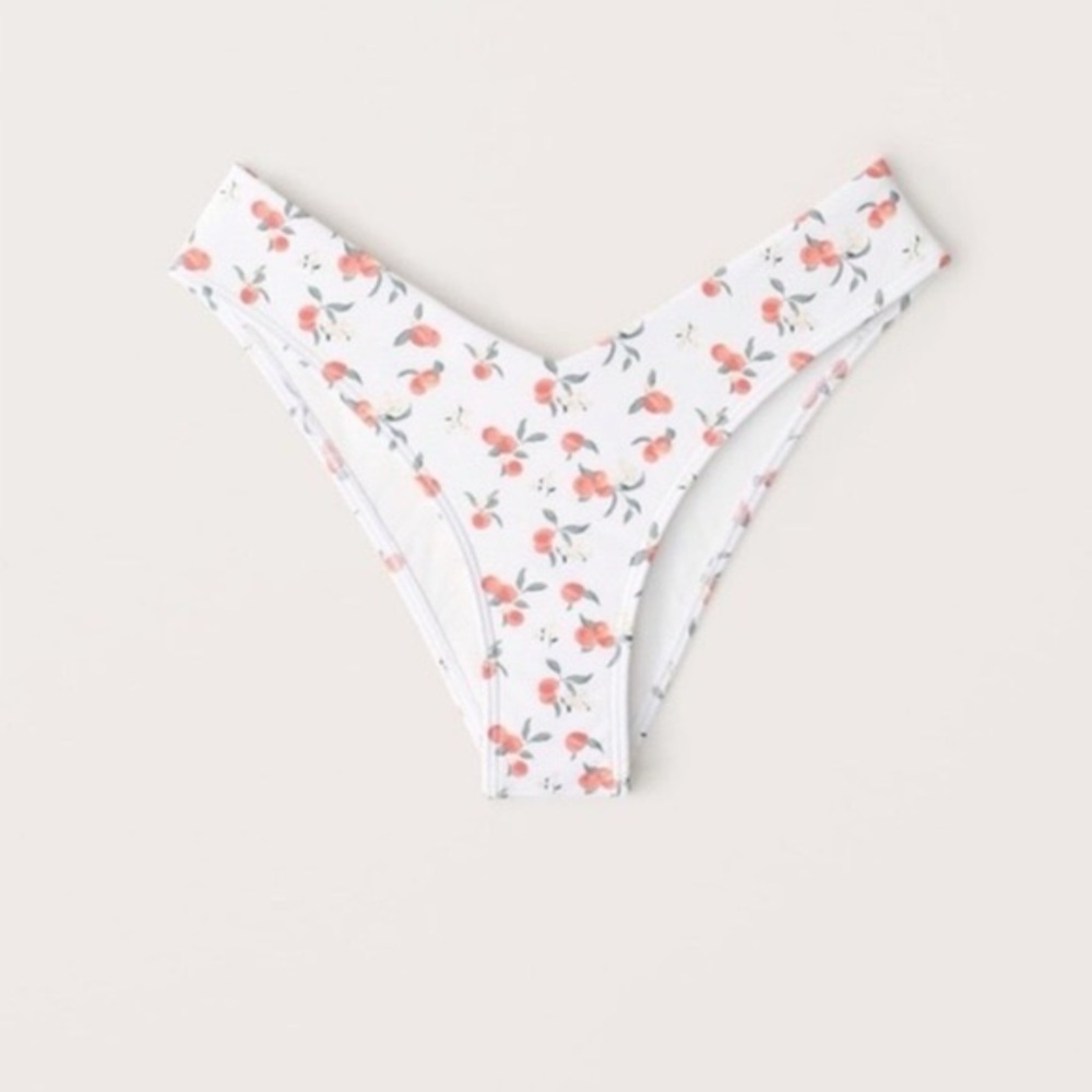 ISO ABERCROMBIE PEACH BIKINI BOTTOMS XS